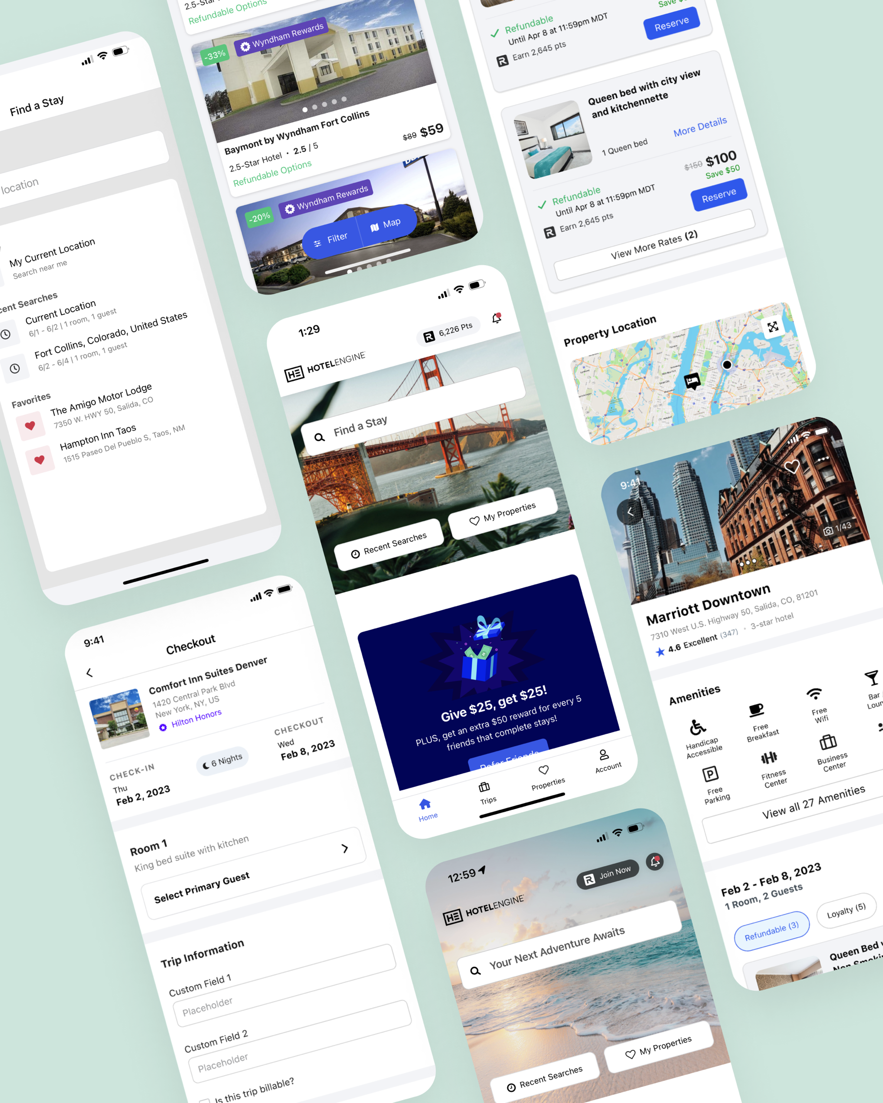 Hotel Engine native app
