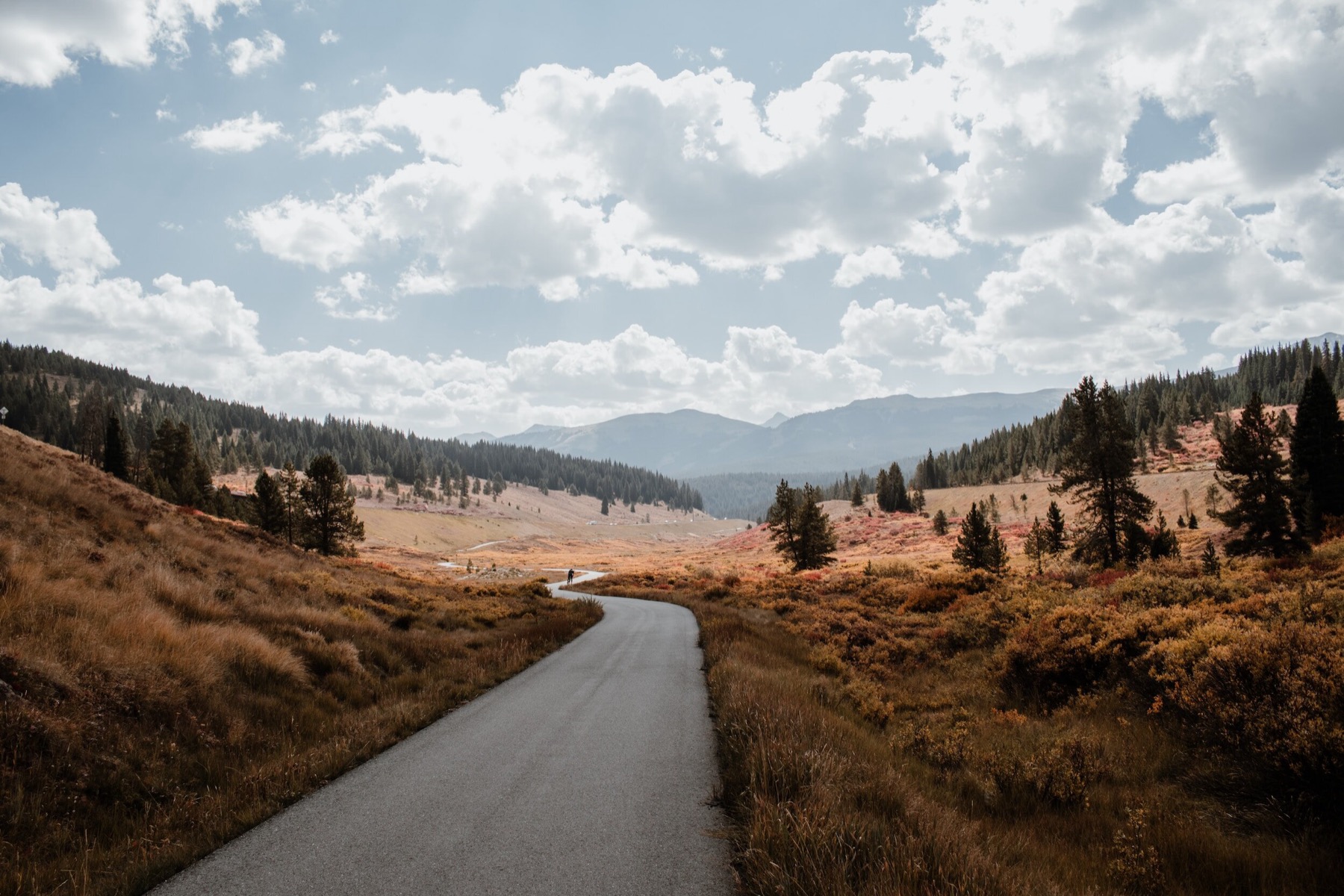 Colorado mountain road