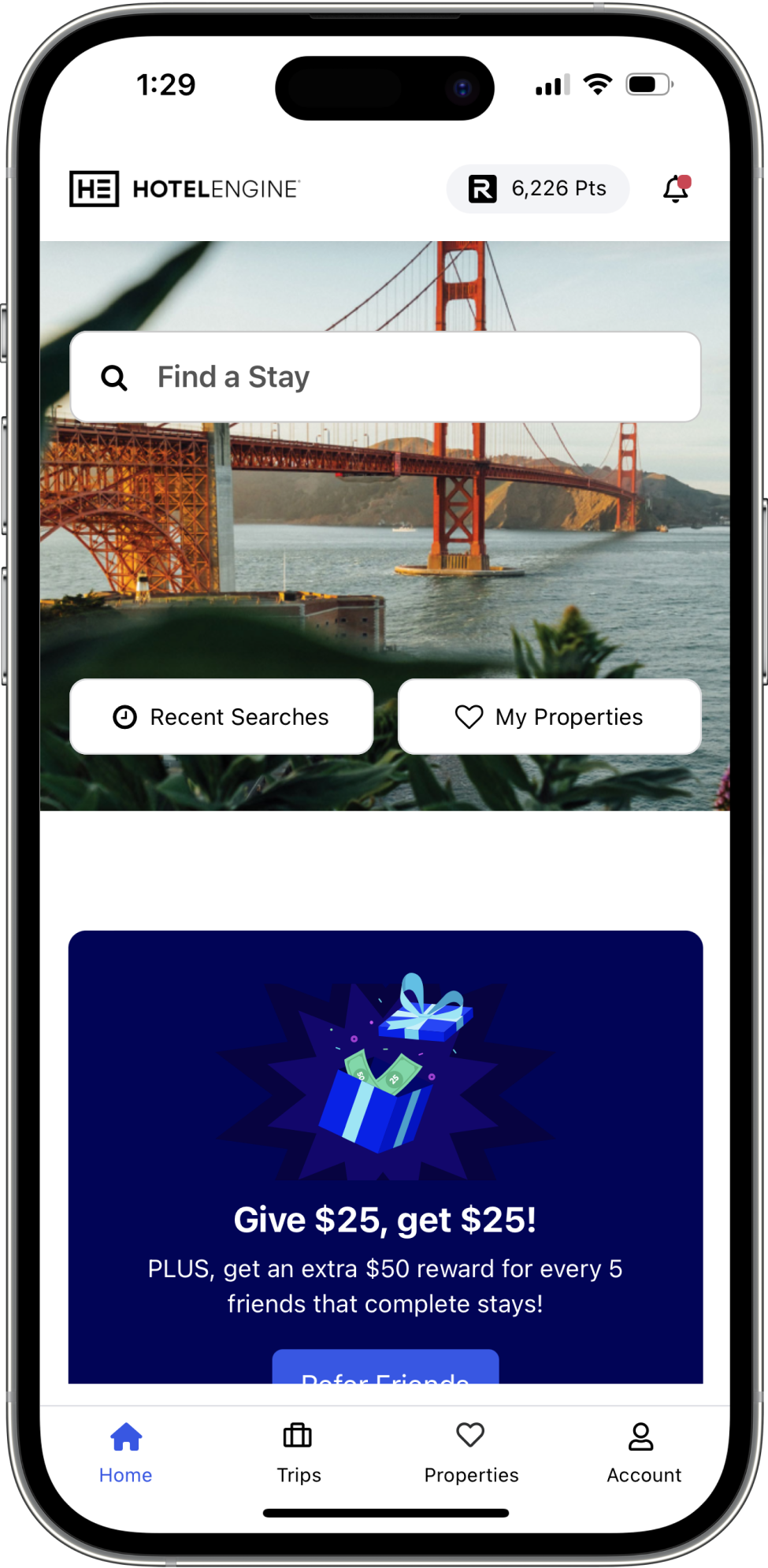 Search flow step 1