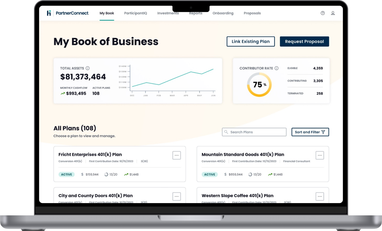 PartnerConnect on desktop